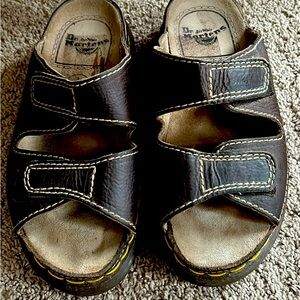 Dr Marten Sandals gently used worn maybe 10 times max.